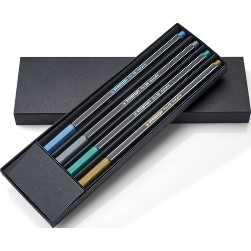 STABILO Pen 68 metallic 4er-Set Fasermaler