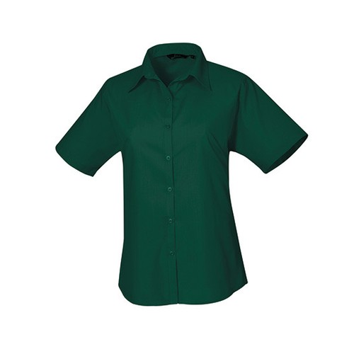 Women´s Poplin Short Sleeve Blouse – Bild 152