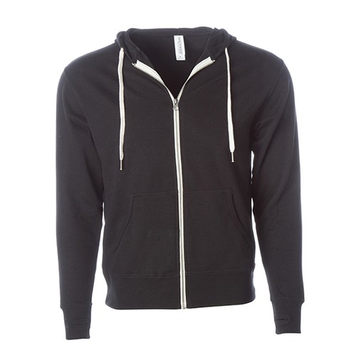 Unisex Midweight French Terry Zip Hood – Bild 7