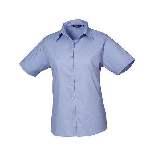 Women´s Poplin Short Sleeve Blouse – Bild 28