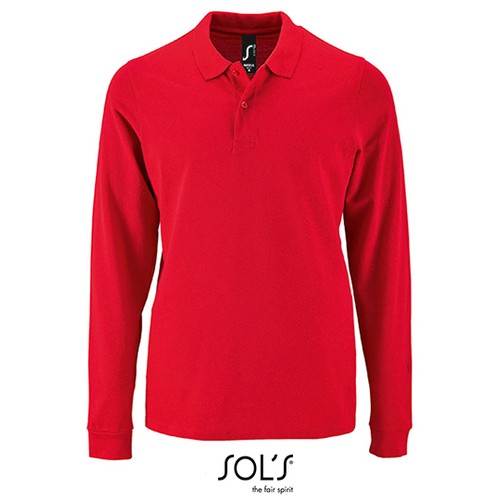 Men´s Long-Sleeve Piqué Polo Shirt Perfect – Bild 19