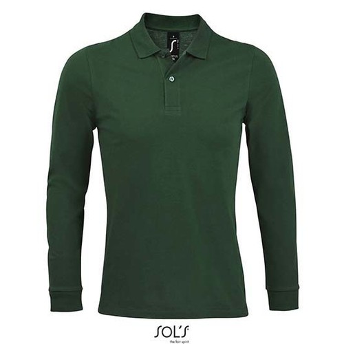 Men´s Long-Sleeve Piqué Polo Shirt Perfect – Bild 74