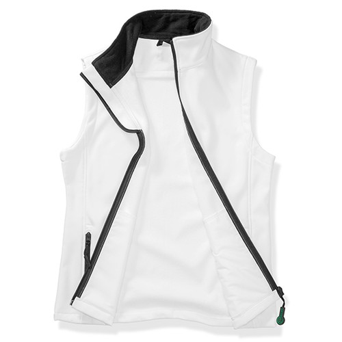 Women´s Printable Softshell Bodywarmer with Recycled Fleece Inner – Bild 11