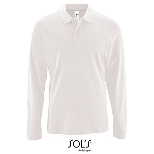 Men´s Long-Sleeve Piqué Polo Shirt Perfect – Bild 10