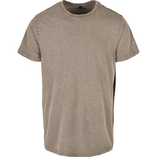 Acid Washed Round Neck Tee – Bild 20