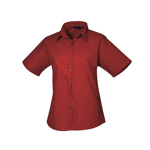 Women´s Poplin Short Sleeve Blouse – Bild 160