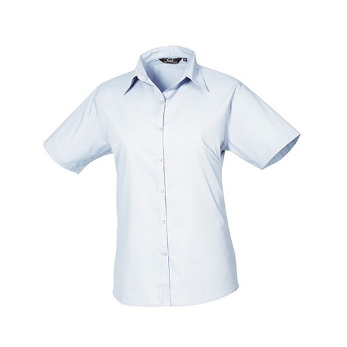 Women´s Poplin Short Sleeve Blouse – Bild 24