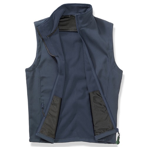 Men's Printable Softshell Bodywarmer with Recycled Fleece Inner – Bild 66