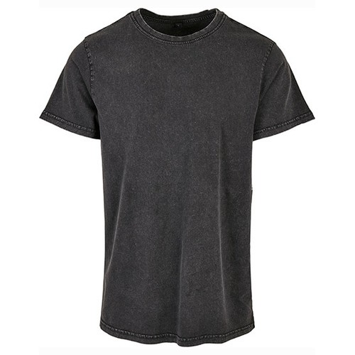 Acid Washed Round Neck Tee – Bild 19