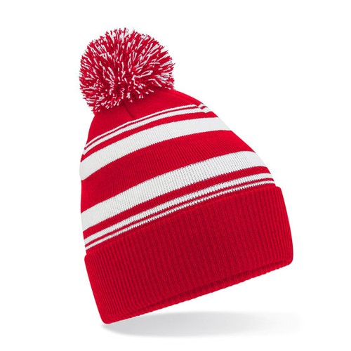 Striped Fan Beanie – Bild 3