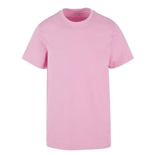 Acid Washed Round Neck Tee – Bild 59