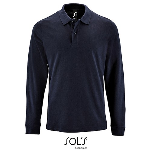 Men´s Long-Sleeve Piqué Polo Shirt Perfect – Bild 39