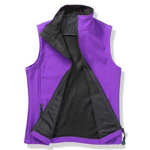 Women´s Printable Softshell Bodywarmer with Recycled Fleece Inner – Bild 38