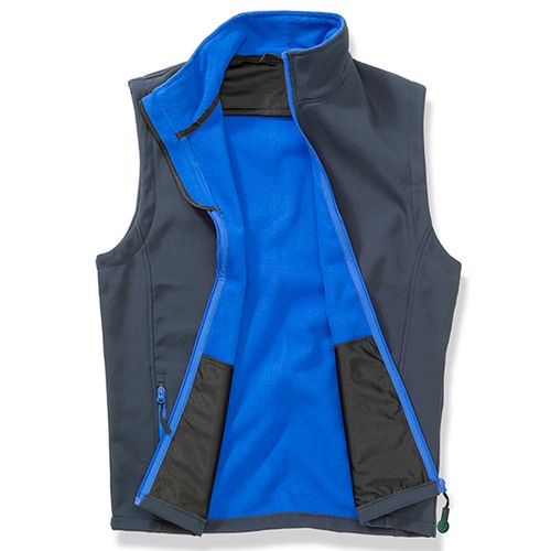 Men's Printable Softshell Bodywarmer with Recycled Fleece Inner – Bild 31