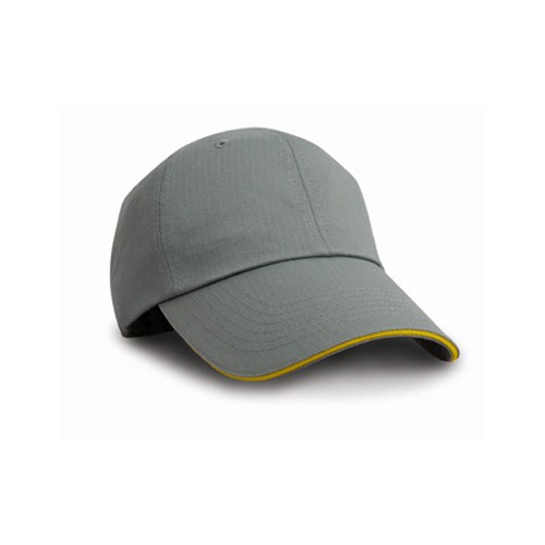 Herringbone Cap With Sandwich Peak – Bild 4