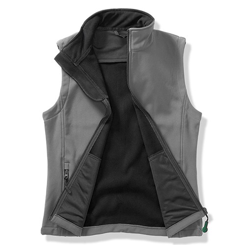 Men's Printable Softshell Bodywarmer with Recycled Fleece Inner – Bild 9
