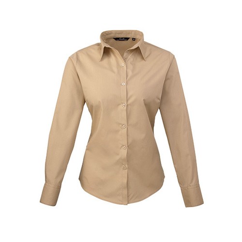 Women´s Poplin Long Sleeve Blouse – Bild 63