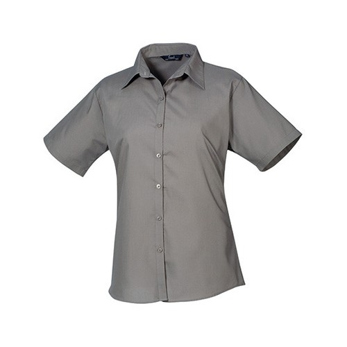 Women´s Poplin Short Sleeve Blouse – Bild 170