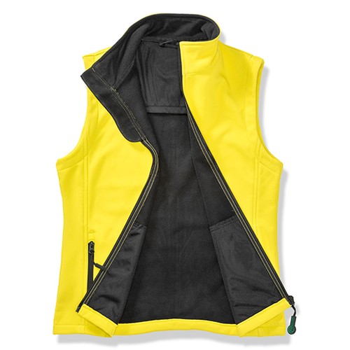 Women´s Printable Softshell Bodywarmer with Recycled Fleece Inner – Bild 57