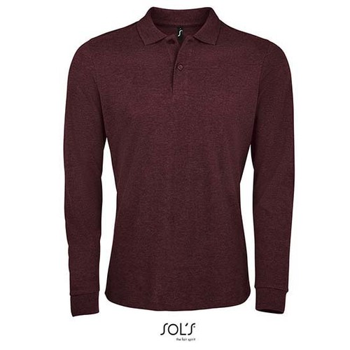 Men´s Long-Sleeve Piqué Polo Shirt Perfect – Bild 57