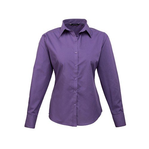 Women´s Poplin Long Sleeve Blouse – Bild 118