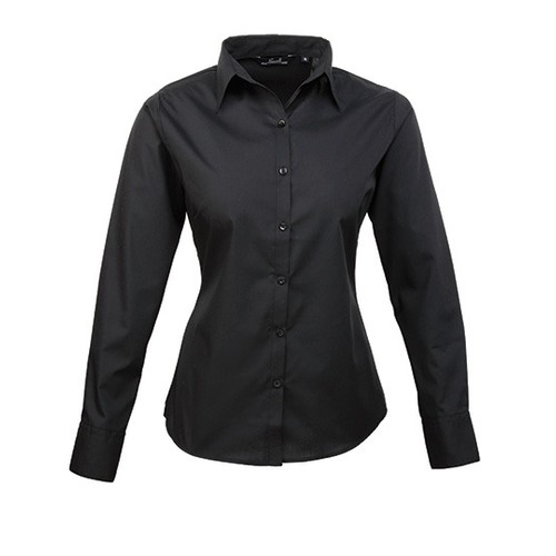 Women´s Poplin Long Sleeve Blouse – Bild 2