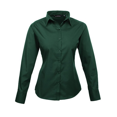 Women´s Poplin Long Sleeve Blouse – Bild 13
