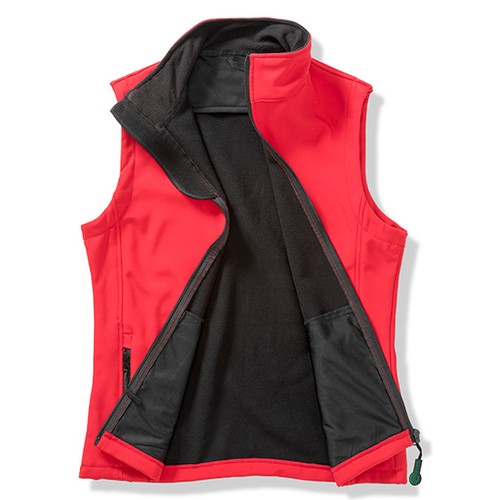 Women´s Printable Softshell Bodywarmer with Recycled Fleece Inner – Bild 48