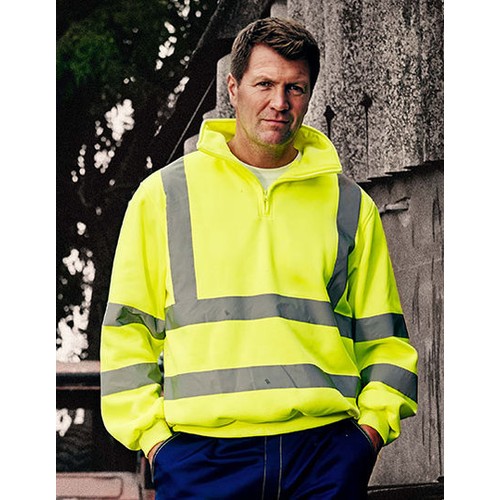 Hi-Vis 1/4 Zip Sweatshirt