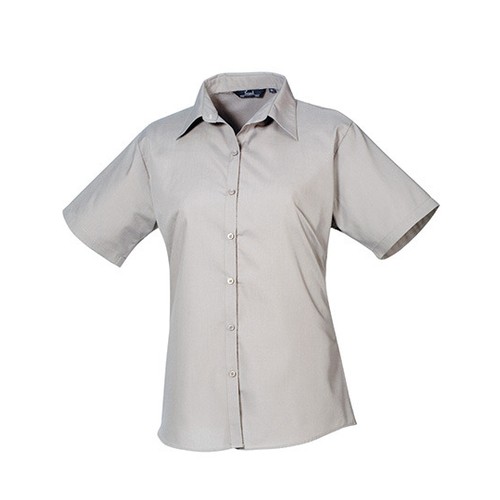 Women´s Poplin Short Sleeve Blouse – Bild 101