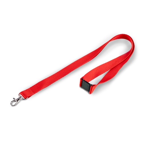 UNBEDRUCKTES LANYARD - UNIVERSAL - SICHERHEITSUNTERBRECHUNG - MADE IN EU - 24 H