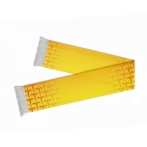 FÄCHERSCHAL MIT SUBLIMATIONSDRUCK - MADE IN EU