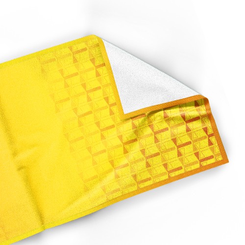FARBSTOFFSUBLIMIERTES HANDTUCH AUS MIKROFASER - MADE IN EU