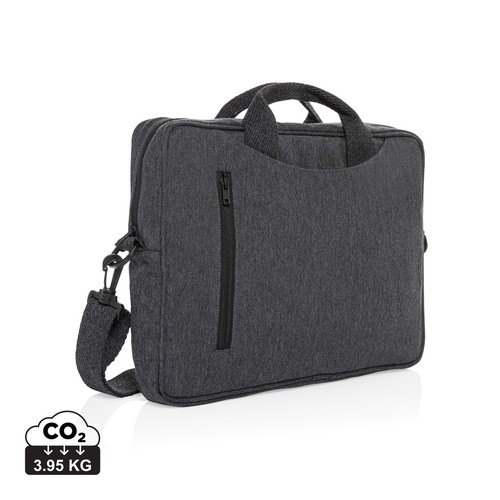 Laluka AWARE™ 15.4" Laptop-Tasche aus recycelter Baumwolle – Bild 5