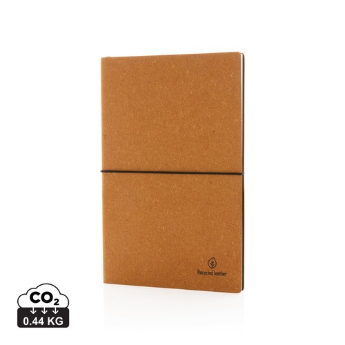 A5 Notizbuch aus GRS recyceltem Leder – Bild 3