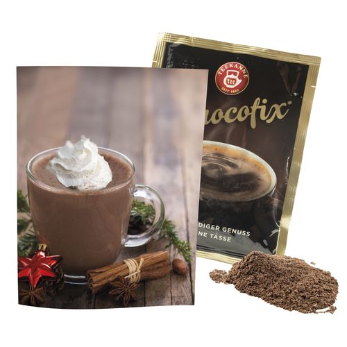 Klappkärtchen Schokotraum