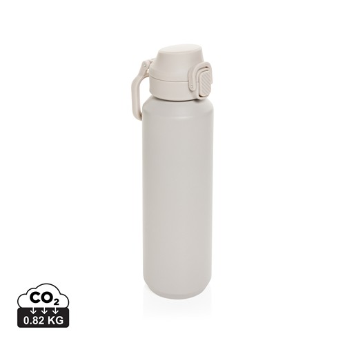 Via RCS Re-Steel Sportflasche mit Verschluss, 600ml – Bild 5