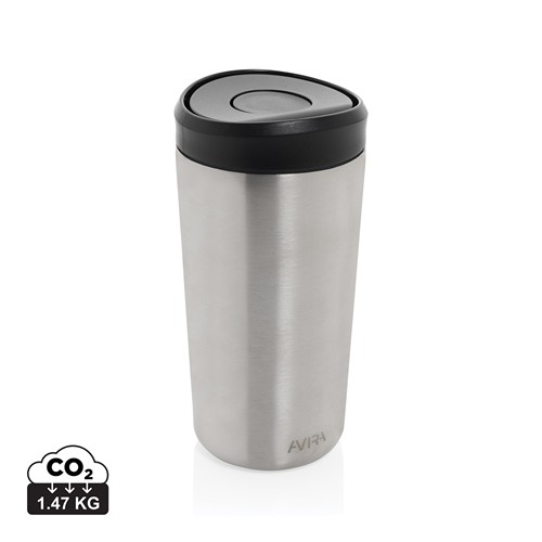 Avira Alix Klickbecher aus RCS rec. Stahl 400ml
