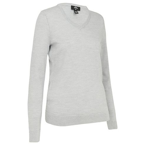 Ladies V-Neck Merino Sweater – Bild 4