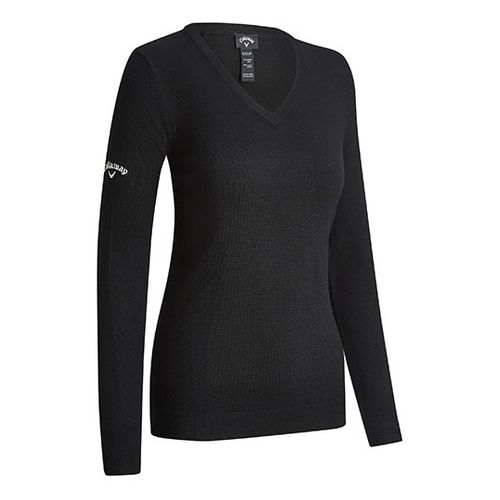 Ladies V-Neck Merino Sweater – Bild 17